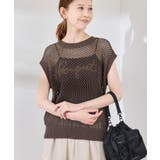 コード刺繍入りメッシュサマーニット | ROPE' PICNIC | 詳細画像27