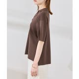 スキッパーサマーニットプルオーバー | ROPE' PICNIC | 詳細画像19 