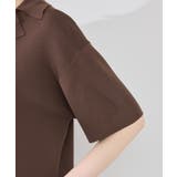 スキッパーサマーニットプルオーバー | ROPE' PICNIC | 詳細画像23 