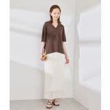 スキッパーサマーニットプルオーバー | ROPE' PICNIC | 詳細画像9 