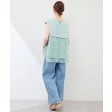 【UVカット・接触冷感】レースドッキングカットトップス | ROPE' PICNIC | 詳細画像21