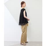 【UVカット・接触冷感】レースドッキングカットトップス | ROPE' PICNIC | 詳細画像4