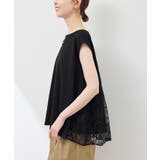 【UVカット・接触冷感】レースドッキングカットトップス | ROPE' PICNIC | 詳細画像6