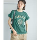 袖フリルカレッジロゴTシャツ | ROPE' PICNIC | 詳細画像14 
