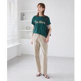 【UVカット・接触冷感・汗染み加工】フロッキーロゴTシャツ | ROPE' PICNIC | 詳細画像12 