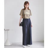 【UVカット・接触冷感・汗染み加工】フロッキーロゴTシャツ | ROPE' PICNIC | 詳細画像22 