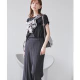 【UVカット・接触冷感・汗染み加工】フロッキーロゴTシャツ | ROPE' PICNIC | 詳細画像7 