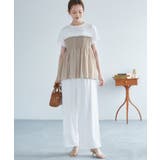シャーリングビスチェ風ドッキングカットトップス | ROPE' PICNIC | 詳細画像14