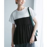 シャーリングビスチェ風ドッキングカットトップス | ROPE' PICNIC | 詳細画像6