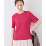 スカラップニットプルオーバー イージーケア UVカット | ROPE' PICNIC | 詳細画像16 