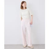 スカラップニットプルオーバー イージーケア UVカット | ROPE' PICNIC | 詳細画像6 