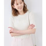 スカラップニットプルオーバー イージーケア UVカット | ROPE' PICNIC | 詳細画像7 