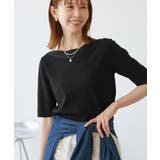 ブラック(01) | 【イージーケア UVカット 接触冷感 | ROPE' PICNIC