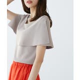 【UVカット・接触冷感・イージーケア】八方映えニット ケープニットプルオーバー | ROPE' PICNIC | 詳細画像22