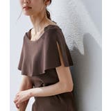 【UVカット・接触冷感・イージーケア】八方映えニット ケープニットプルオーバー | ROPE' PICNIC | 詳細画像27