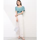 【UVカット・接触冷感・イージーケア】八方映えニット ケープニットプルオーバー | ROPE' PICNIC | 詳細画像28