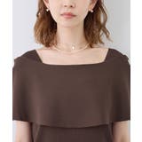 【UVカット・接触冷感・イージーケア】八方映えニット ケープニットプルオーバー | ROPE' PICNIC | 詳細画像37