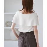 【UVカット・接触冷感・イージーケア】八方映えニット ケープニットプルオーバー | ROPE' PICNIC | 詳細画像6