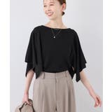 スカーフスリーブニット イージーケア UVカット | ROPE' PICNIC | 詳細画像1 