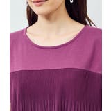 プリーツチュールドッキングTシャツ | ROPE' PICNIC | 詳細画像25 