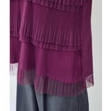 プリーツチュールドッキングTシャツ | ROPE' PICNIC | 詳細画像28 