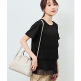 プリーツチュールドッキングTシャツ | ROPE' PICNIC | 詳細画像6 