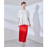 【UVカット 接触冷感】Cutee 着丈が選べる70シルケットペプラムカットトッ… | ROPE' PICNIC | 詳細画像14 