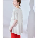 【UVカット 接触冷感】Cutee 着丈が選べる70シルケットペプラムカットトッ… | ROPE' PICNIC | 詳細画像16 