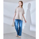 【UVカット 接触冷感】Cutee 着丈が選べる70シルケットペプラムカットトッ… | ROPE' PICNIC | 詳細画像18 