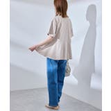 【UVカット 接触冷感】Cutee 着丈が選べる70シルケットペプラムカットトッ… | ROPE' PICNIC | 詳細画像19 