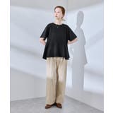 【UVカット 接触冷感】Cutee 着丈が選べる70シルケットペプラムカットトッ… | ROPE' PICNIC | 詳細画像2 