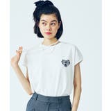 ホワイト(10) | アソートフレンチスリーブTシャツ | ROPE' PICNIC
