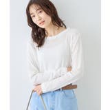 レイヤード風シアーロングスリーブTシャツ | ROPE' PICNIC | 詳細画像12 