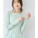 レイヤード風シアーロングスリーブTシャツ | ROPE' PICNIC | 詳細画像21 