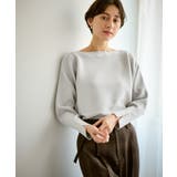 マシュマロ袖パールドルマンニット/イージーケア・リンクコーデ | ROPE' PICNIC | 詳細画像11 