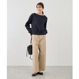 2WAYボートネック花柄ふくれジャガードプルオーバー | ROPE' PICNIC | 詳細画像10 