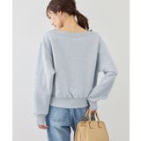 2WAYボートネック花柄ふくれジャガードプルオーバー | ROPE' PICNIC | 詳細画像24 