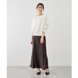 2WAYボートネック花柄ふくれジャガードプルオーバー | ROPE' PICNIC | 詳細画像3 