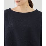 2WAYボートネック花柄ふくれジャガードプルオーバー | ROPE' PICNIC | 詳細画像30 