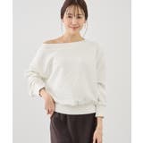 2WAYボートネック花柄ふくれジャガードプルオーバー | ROPE' PICNIC | 詳細画像7 