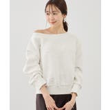 2WAYボートネック花柄ふくれジャガードプルオーバー | ROPE' PICNIC | 詳細画像8 