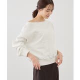 2WAYボートネック花柄ふくれジャガードプルオーバー | ROPE' PICNIC | 詳細画像9 