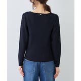 スクエアネックリブニット | ROPE' PICNIC | 詳細画像17 