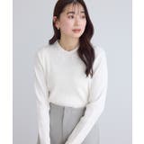 レースカラーニット | ROPE' PICNIC | 詳細画像10 