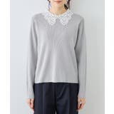 レースカラーニット | ROPE' PICNIC | 詳細画像16 