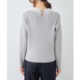 レースカラーニット | ROPE' PICNIC | 詳細画像18 