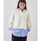 ホワイト(10) | スキッパースウェット | ROPE' PICNIC