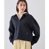 ネイビー(40) | スキッパースウェット | ROPE' PICNIC