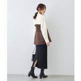 シャツドッキングペプラムニット | ROPE' PICNIC | 詳細画像20 