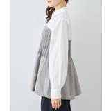 シャツドッキングペプラムニット | ROPE' PICNIC | 詳細画像22 